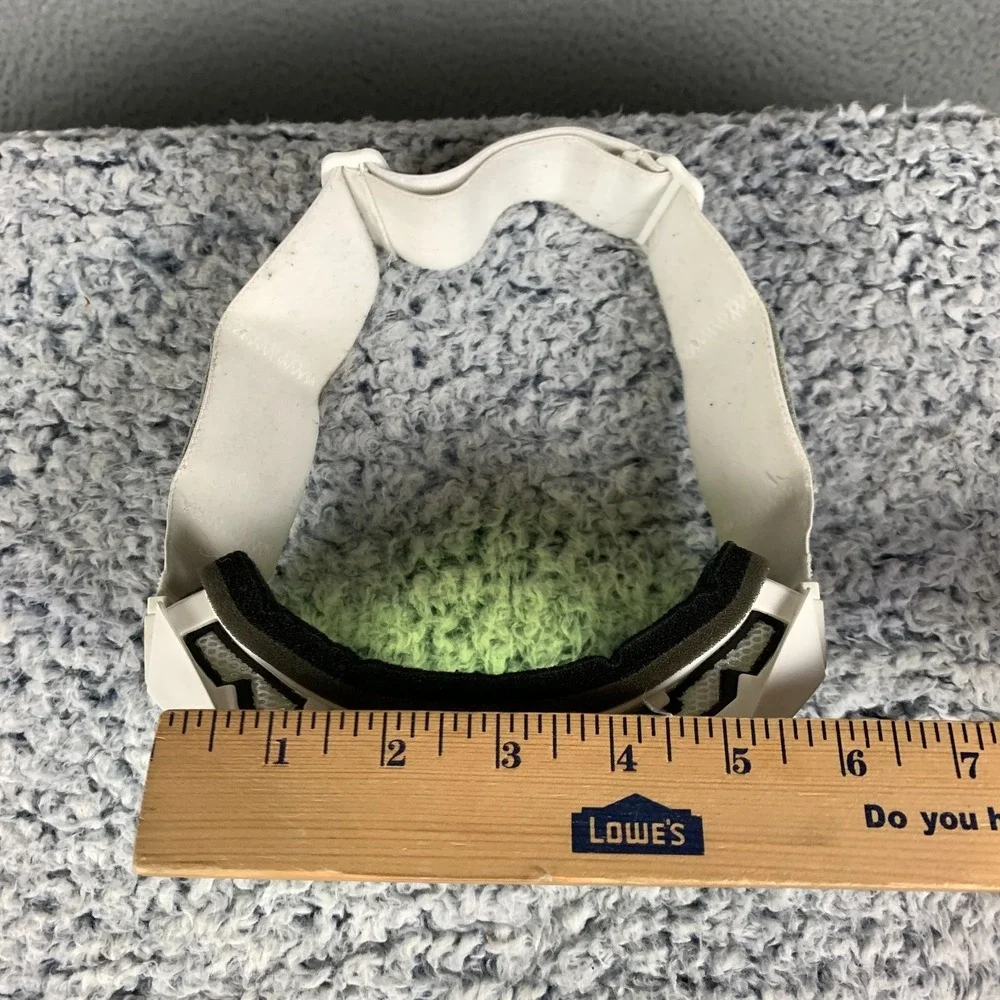 Anon X Goggles Kids Youth Size White Frame Green Lens Adjustable Snowboard Ski